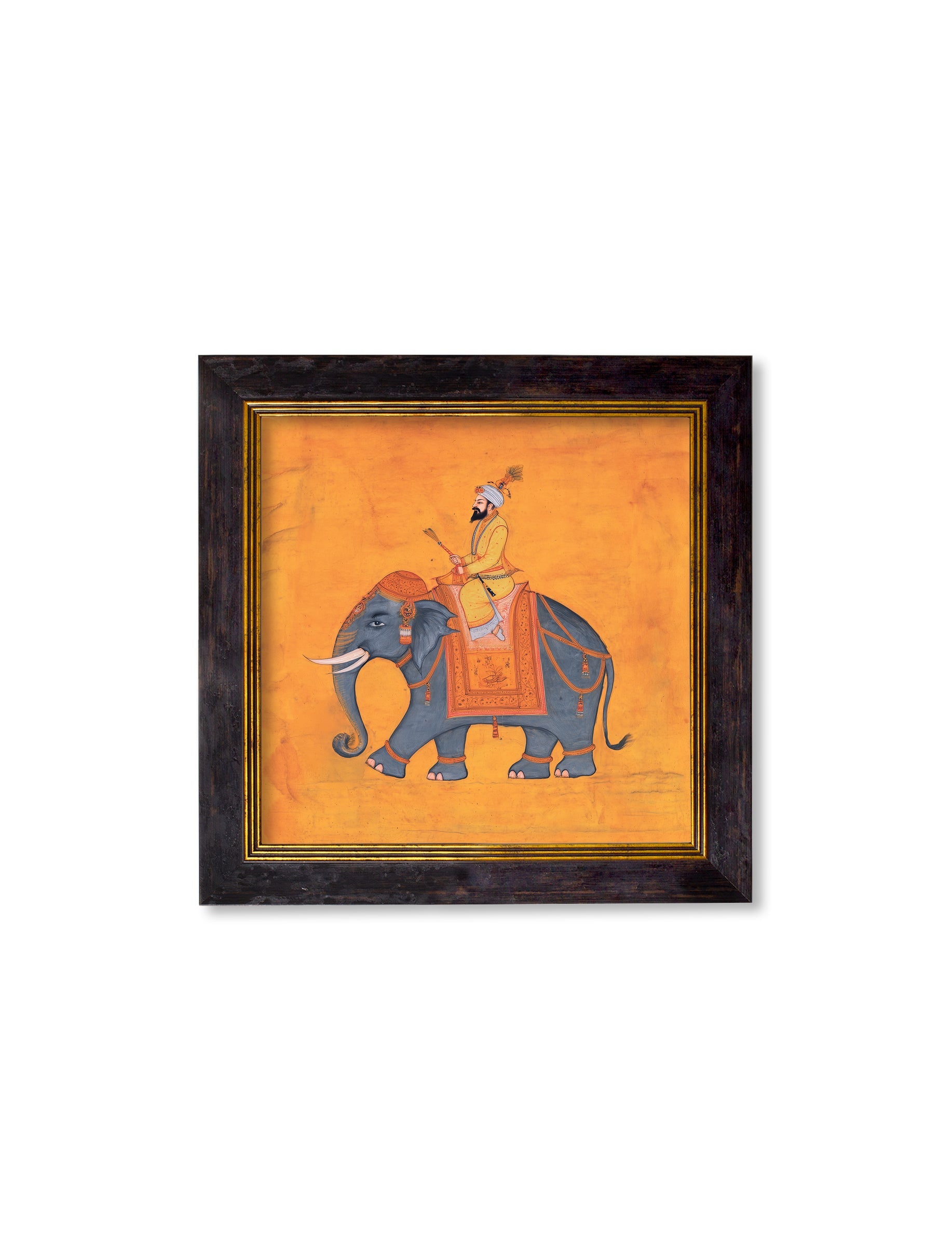 Royal Saffron Mughals - Oxford Square Frame - Blythe Living
