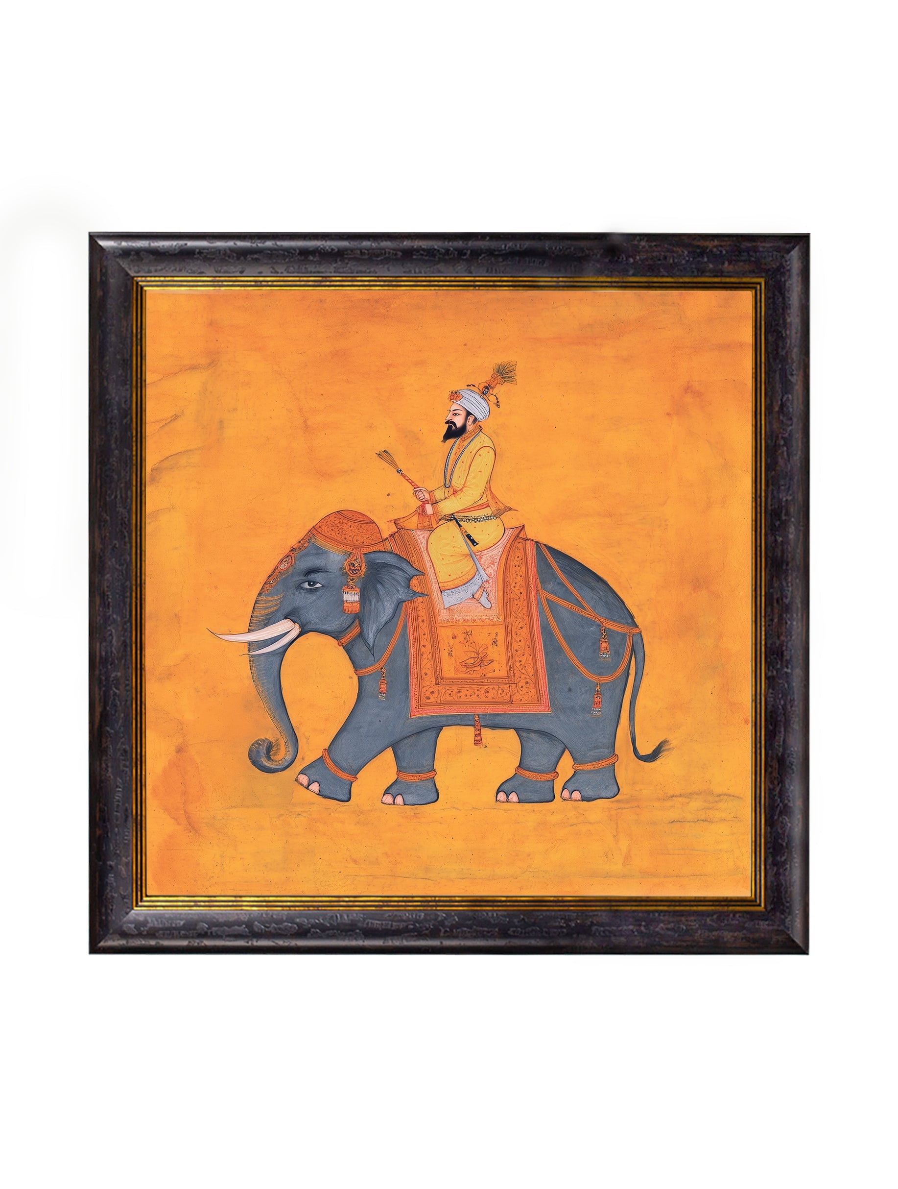 Royal Saffron Mughals - Oxford Square Frame - Blythe Living