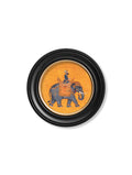 Royal Saffron Mughals - Oxford Round Frame - Blythe Living