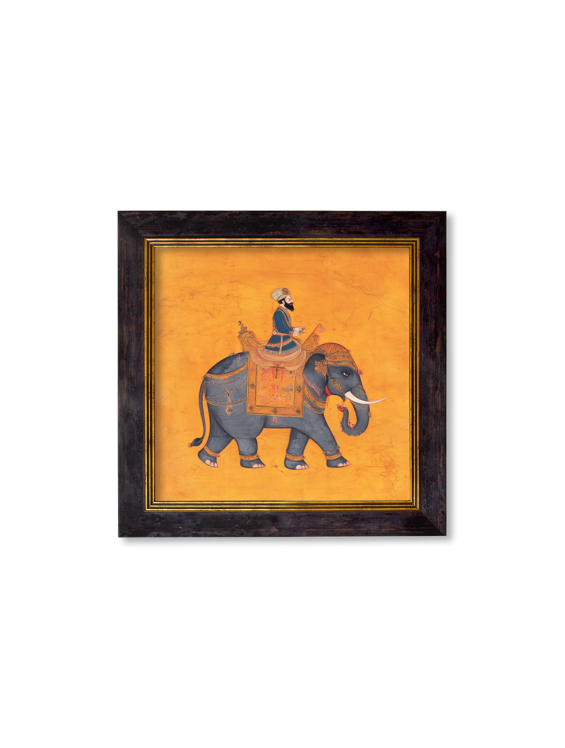 Royal Saffron Mughals - Oxford Square Frame - Blythe Living