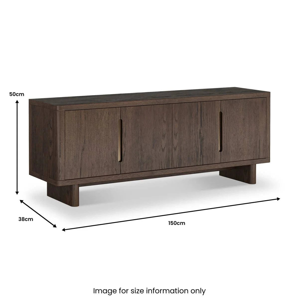 California Oak TV Unit - Blythe Living
