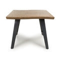 Nassau Natural Curved End Table