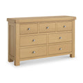 Normandy Oak 3 Over 4 Drawer Chest - Blythe Living