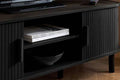 ONLINE AXEL FLUTED TV UNIT BLACK