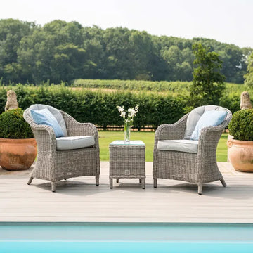 Maze - Oxford 3 Piece Rattan Bistro Set