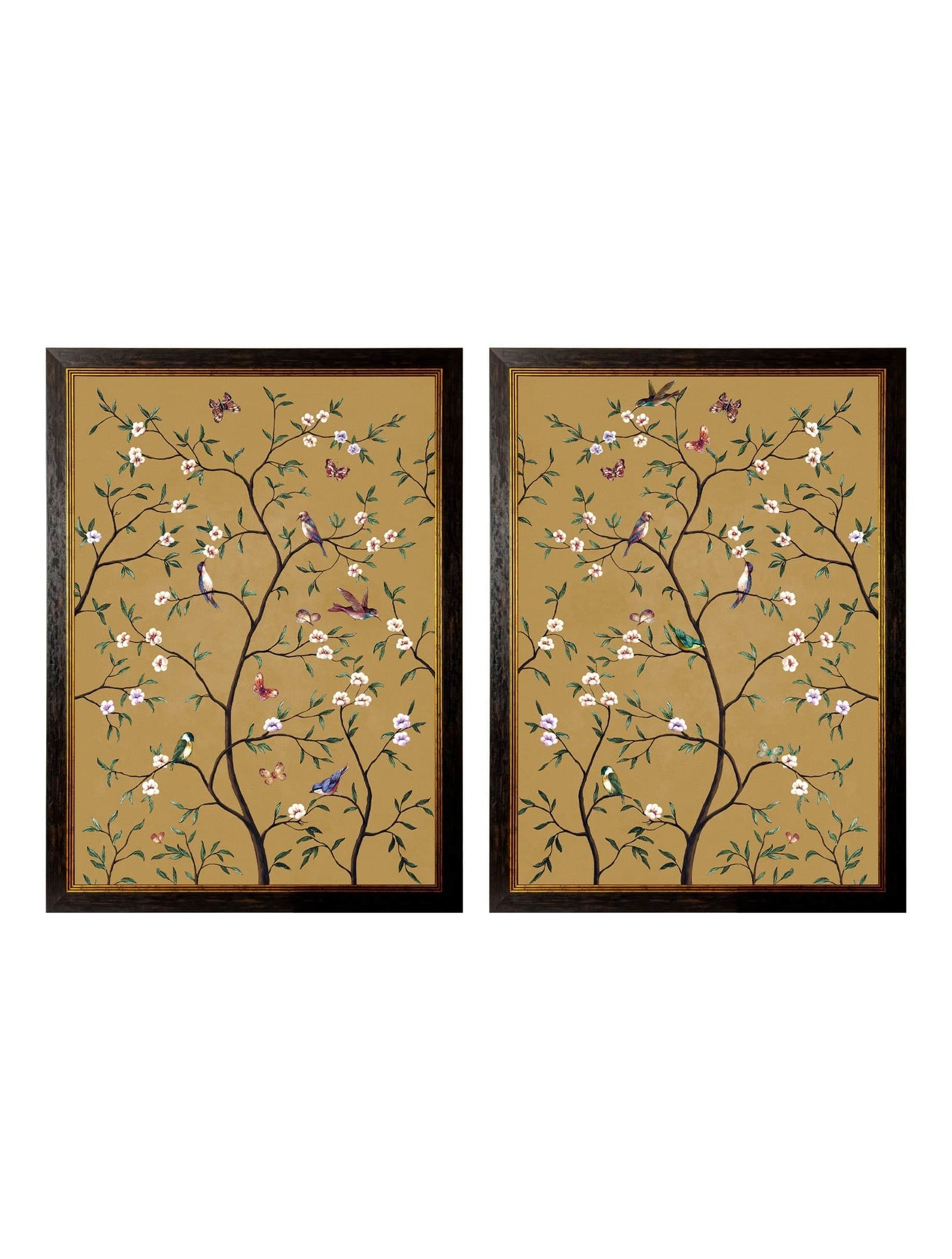 Tree of Life Ochre Set of 2 - Blythe Living