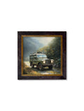 Country Track Defender Green - Oxford Square Frame - Blythe Living