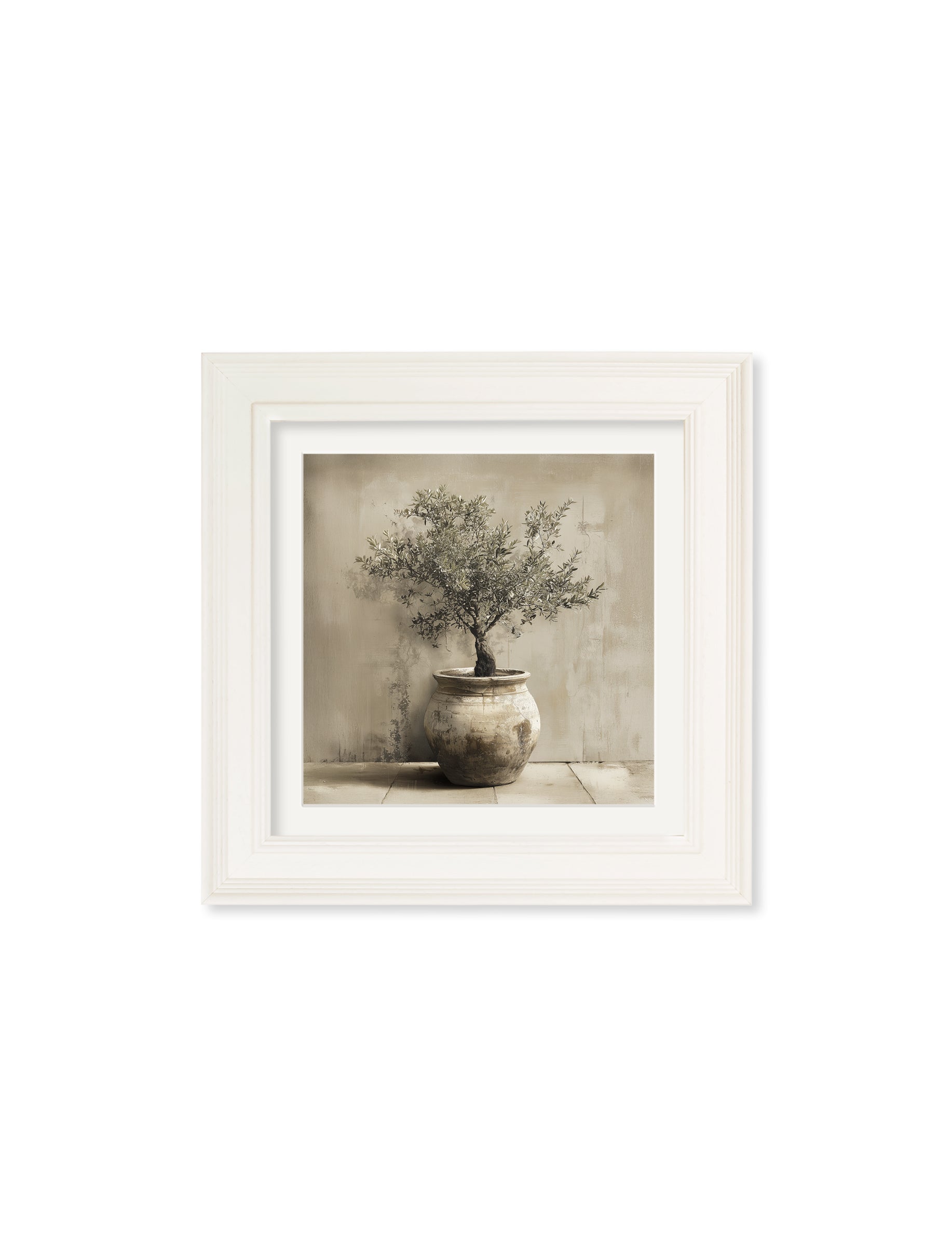 The Olive Tree - Cream Hurstwood Square Frame - Blythe Living