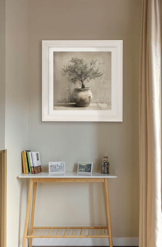 The Olive Tree - Cream Hurstwood Square Frame - Blythe Living