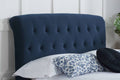 Online Brompton Midnight Blue Fabric Bed for Sale