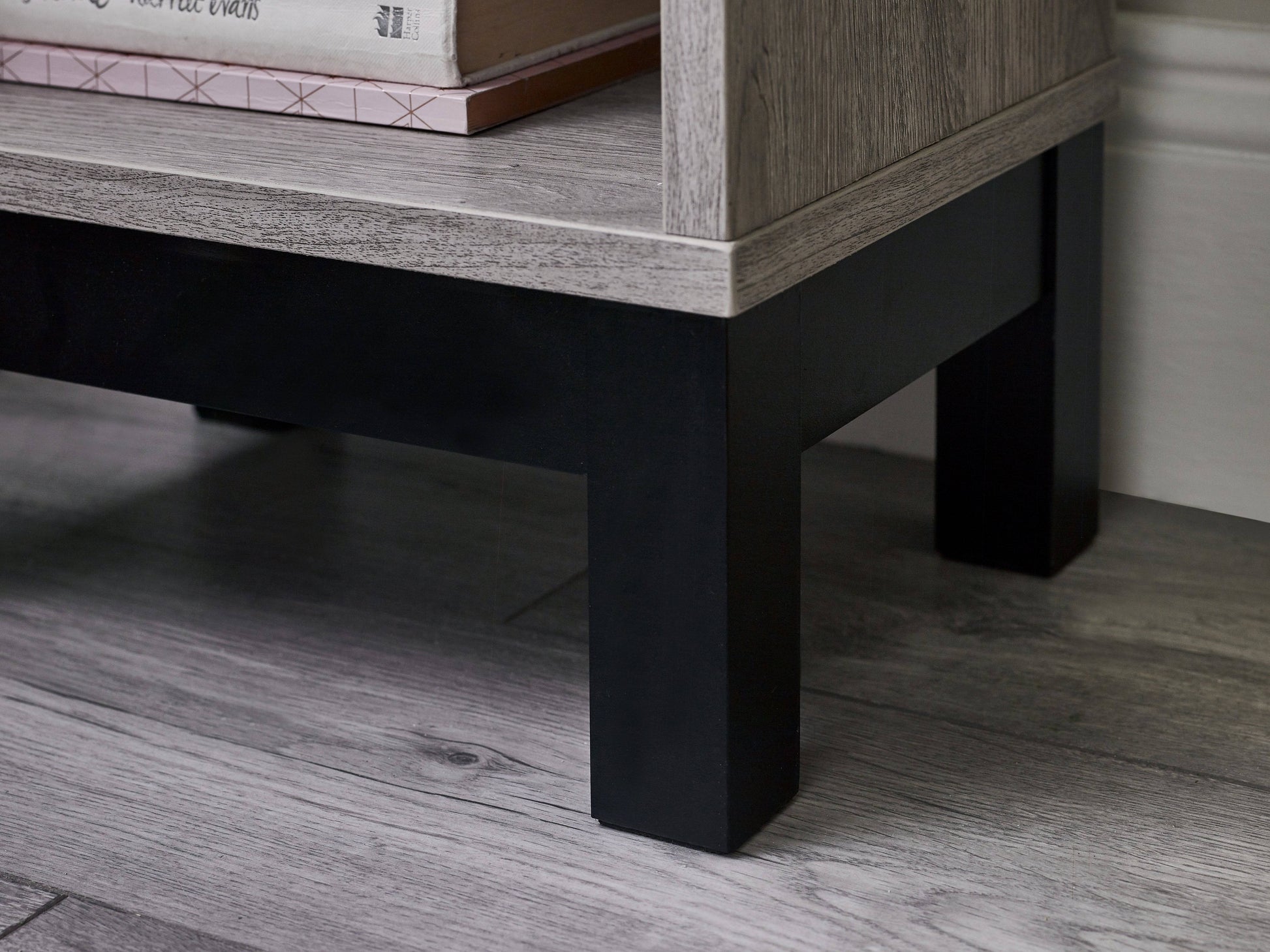 Online Buy Grey Oak  Bali 1 Drawer Bedside