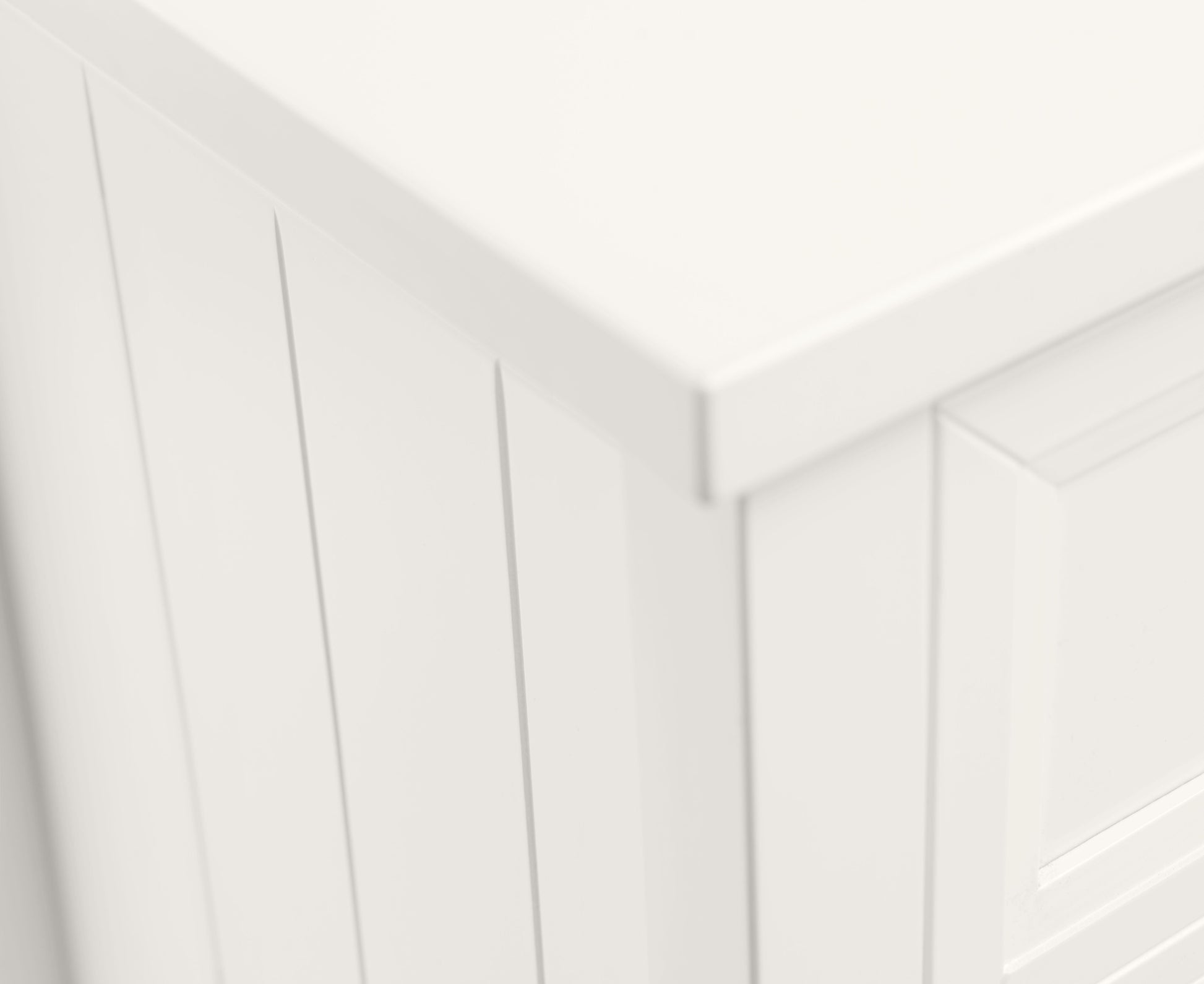 Online Buy  Surf White Maine 3 Drawer Bedside