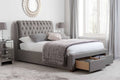 Online Buy Valentino 2 Drawer Bed Grey