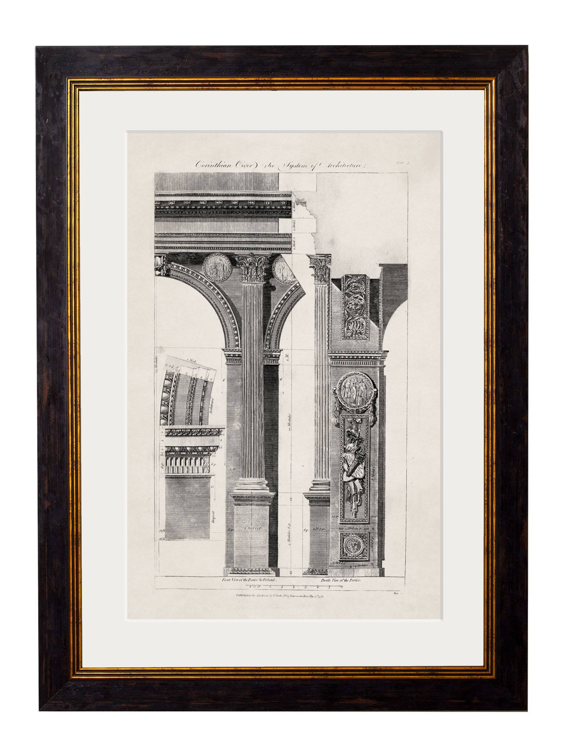 Online C1796 Architectural Studies of Arches Art Print  for Sale