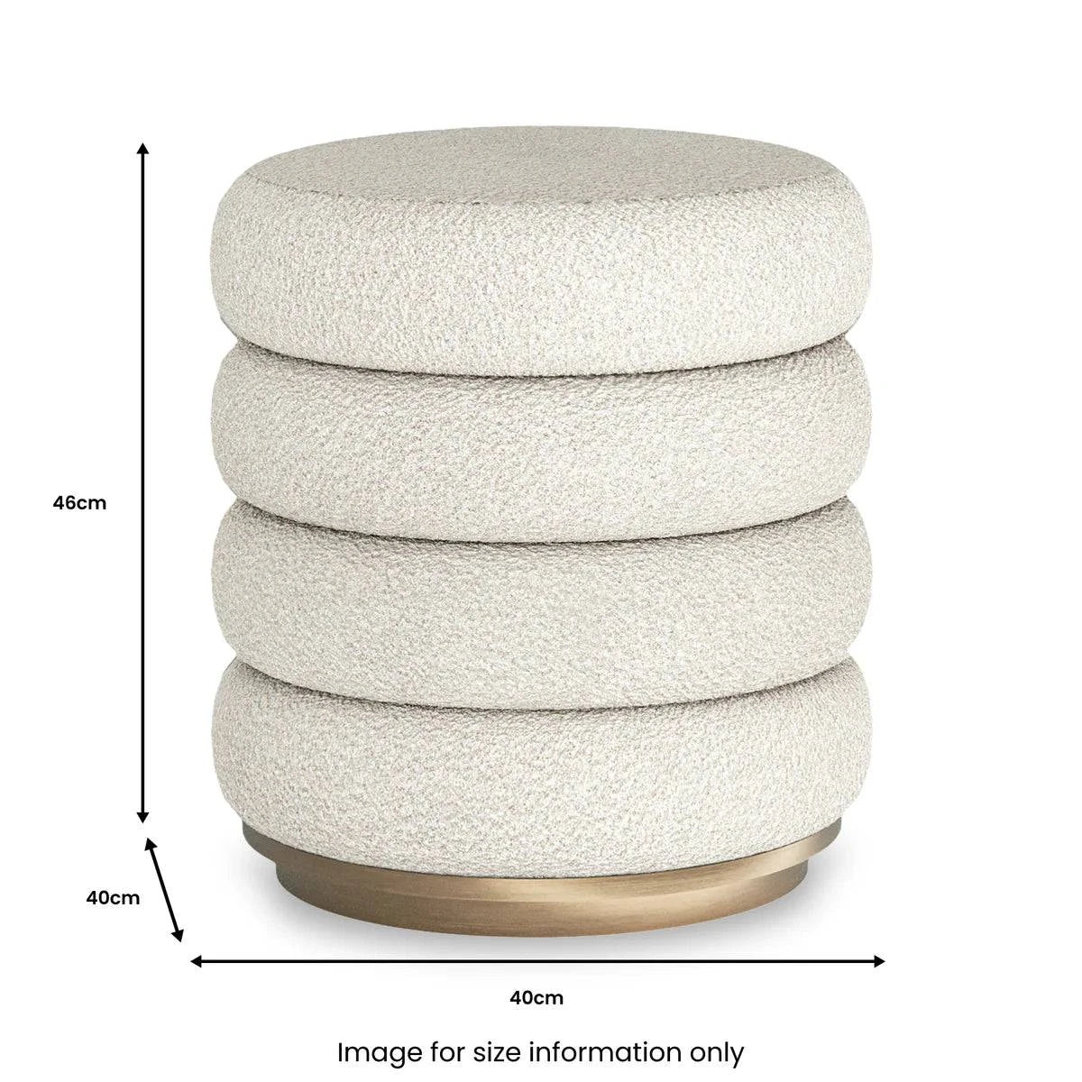 Online California Oak Upholstered Foot Stool