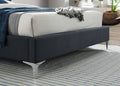 Online Finn Fabric Bed Charcoal