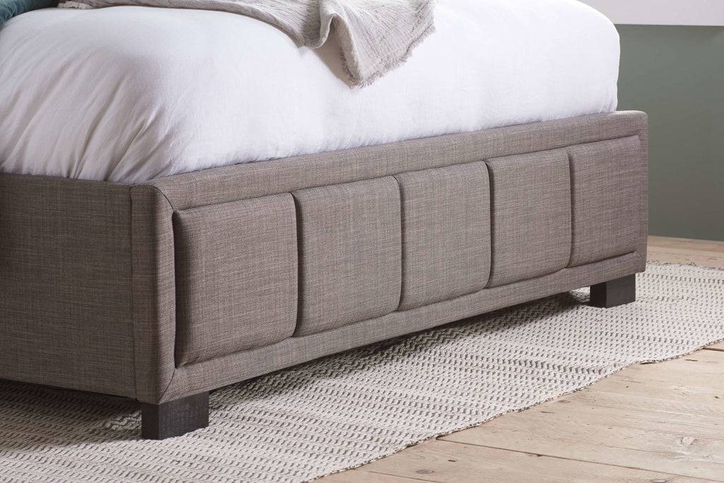 Online Hannover Fabric Bed Grey