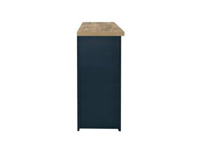 Online Highgate 2 Drawer Navy Blue Console Table 