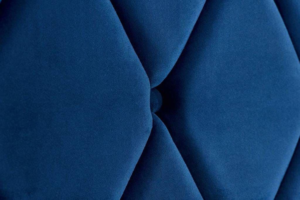 Online Loxley Fabric Bed Blue