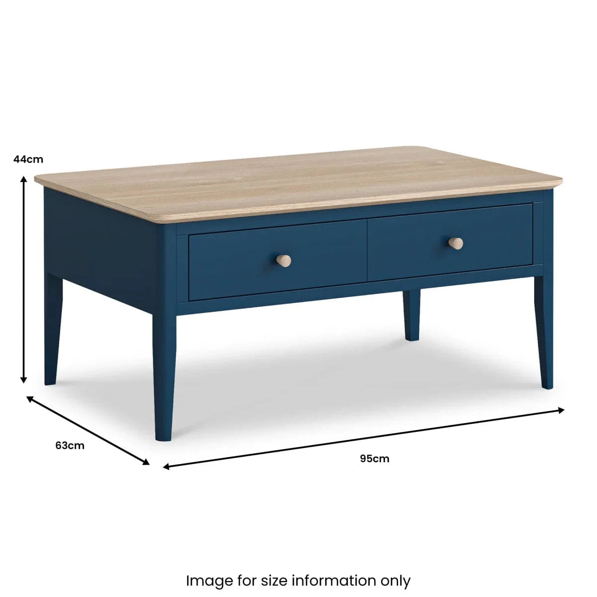 Online Marlow Navy Coffee Table
