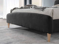 Online Otley Fabric Bed Charcoal
