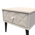 Online Pixel 1 Drawer Bedside Cabinet with Legs in Kashmir Matt Colour for Sale
