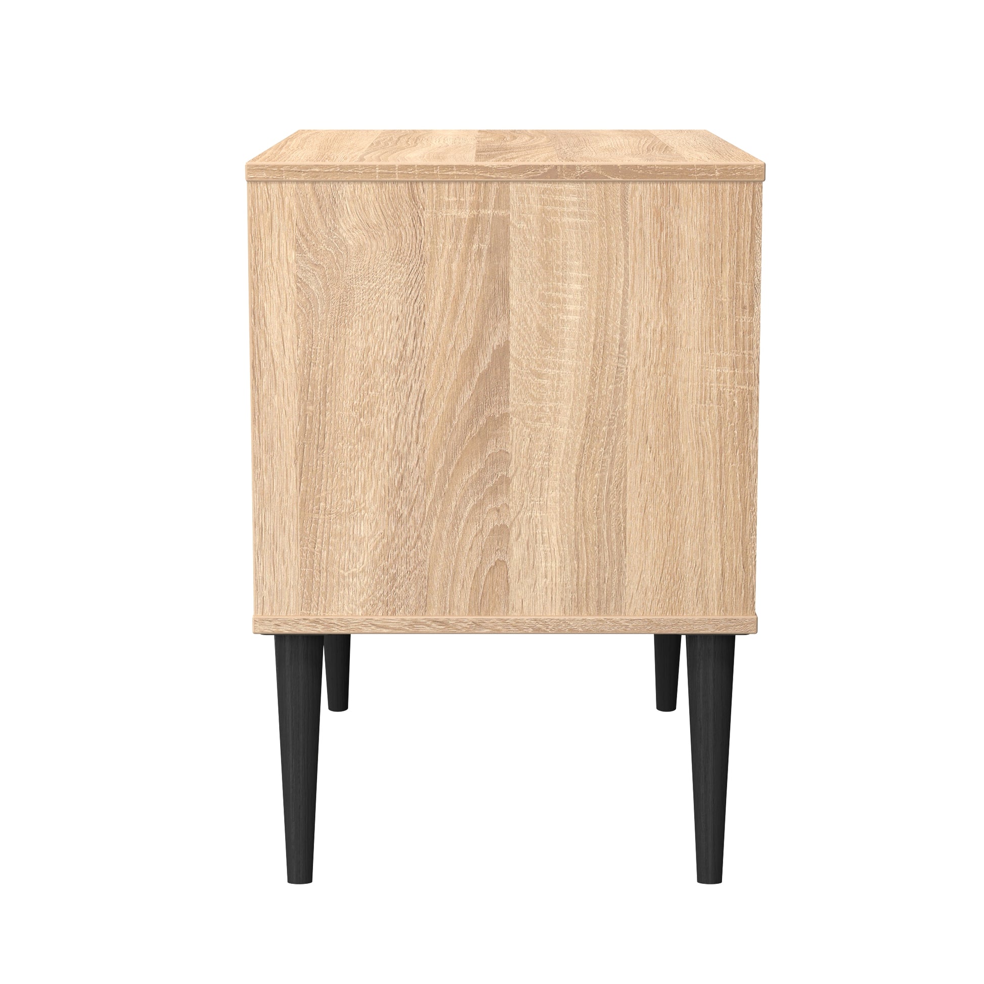 Online Pixel 2 Drawer Bedside Cabinet in Duck and Bardolino Oak