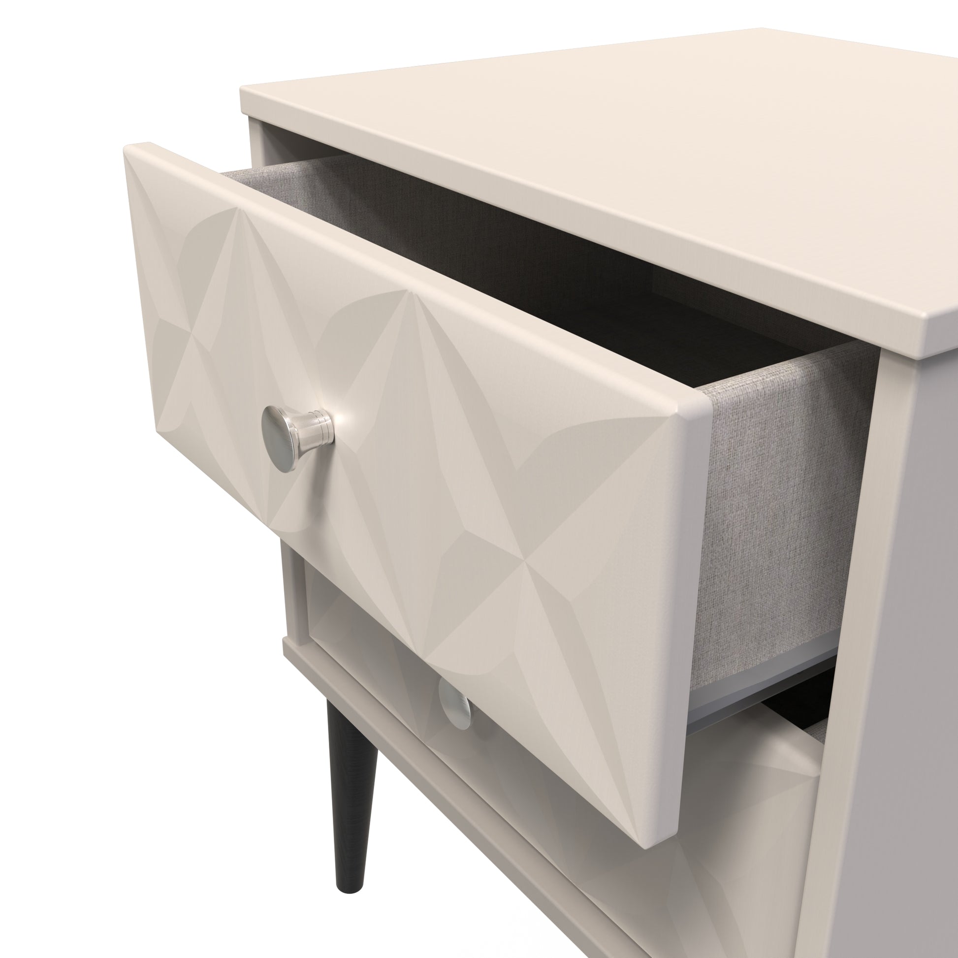 Online Pixel 2 Drawer Bedside Cabinet in Kashmir Matt Colour