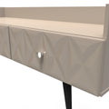 Online Pixel 2 Drawer Coffee TV Unit in Mushroom Colour for Sale