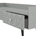 Online Pixel 2 Drawer Coffee Table in Dusk Grey Colour for Sale