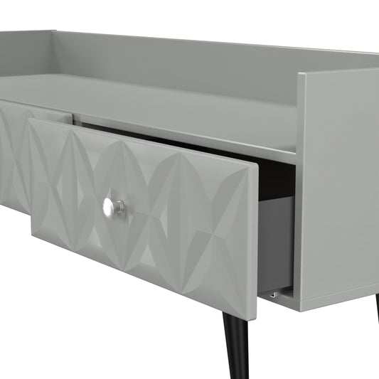 Online Pixel 2 Drawer Coffee Table in Dusk Grey Colour for Sale
