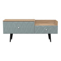 Online Pixel 2 Drawer TV Console Unit in Duck and Bardolino Oak