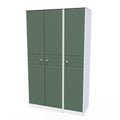 Online Pixel 3 Door Wardrobe in Labrador and White Matt 