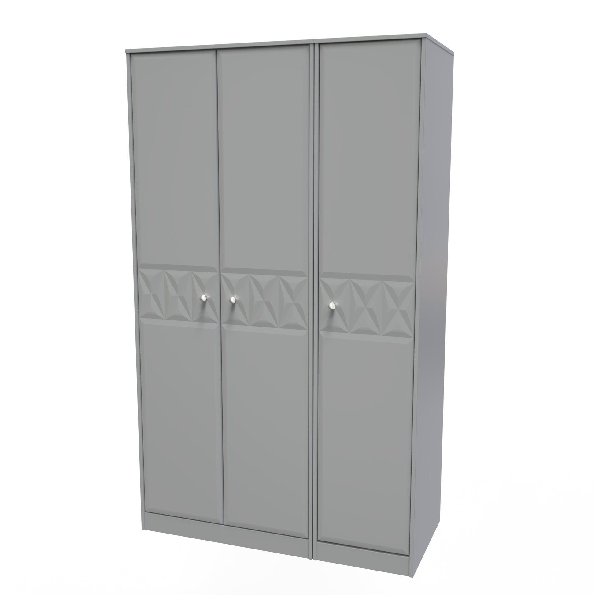 Online Pixel 3 Door Wardrobe in Shadow Matt 