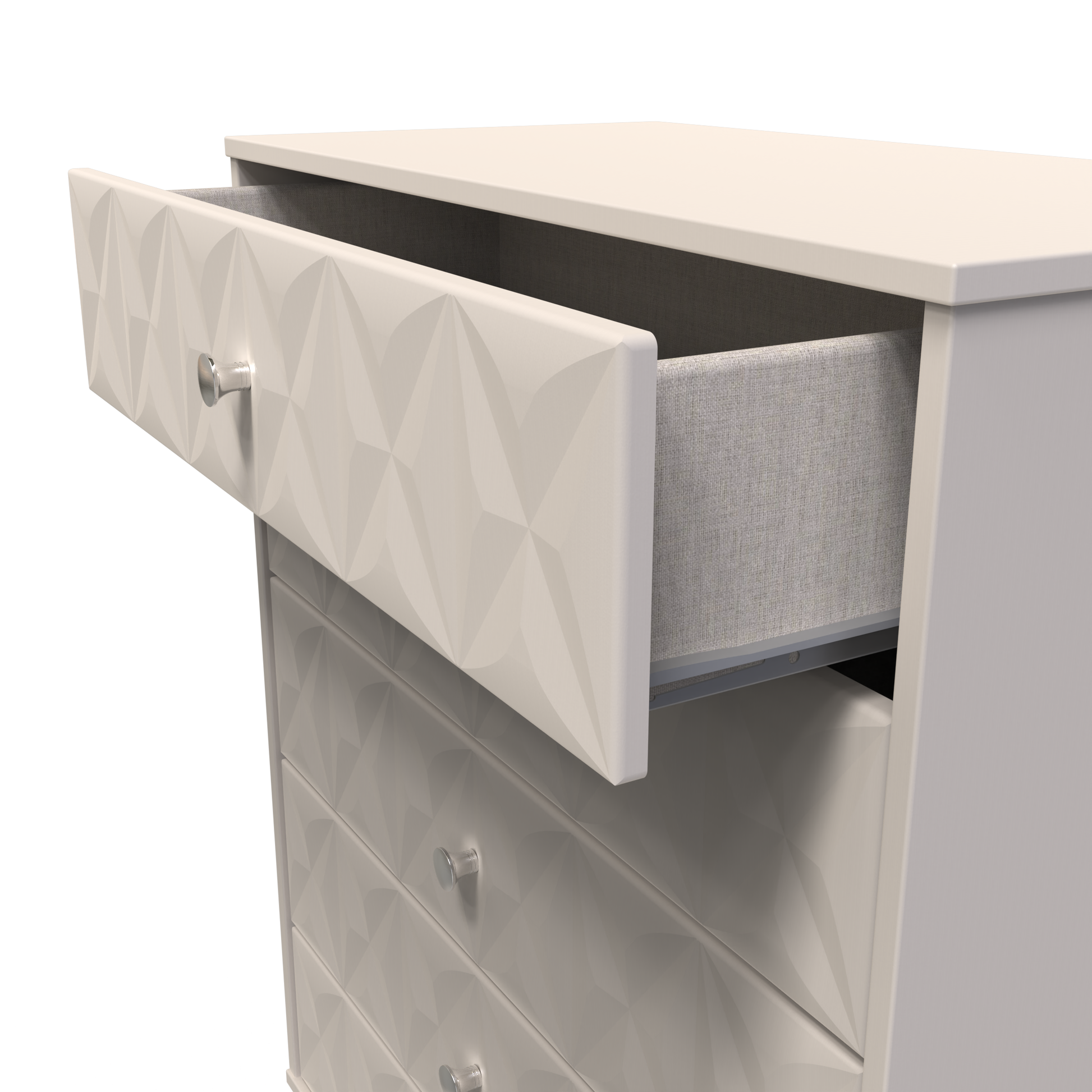 Online Pixel 5 Drawer Chest in Kashmir Matt for Sale