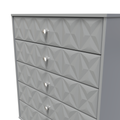 Online Pixel 5 Drawer Chest in Shadow Matt for Sale