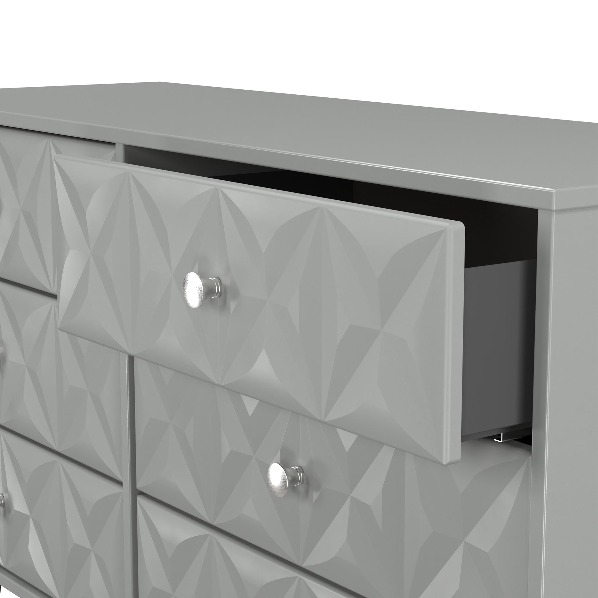 Online Pixel 6 Drawer Midi Chest in Dusk Grey Colour for Sale