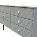 Online Pixel 6 Drawer Midi Chest in Shadow Matt for Sale