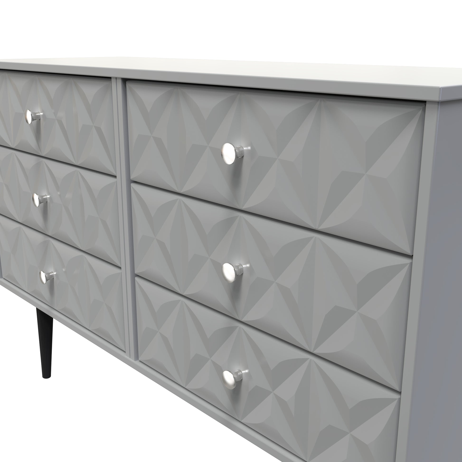 Online Pixel 6 Drawer Midi Chest in Shadow Matt for Sale