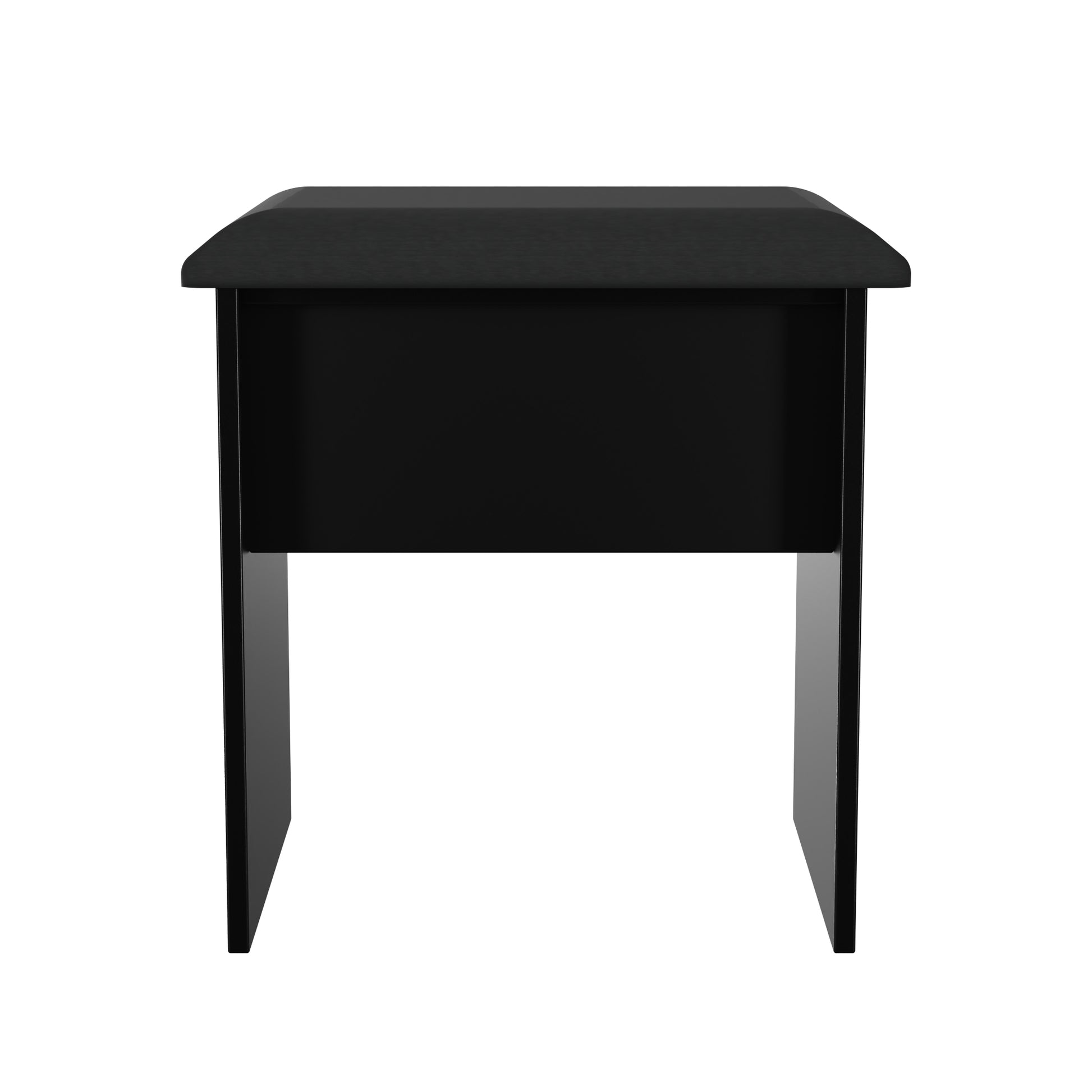Online Pixel Padded Dressing Stool in Black for Sale