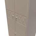 Online Pixel Tall 2 Drawer Wardrobe in Mushroom Matt 