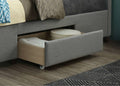 Online Shelby Fabric Bed Grey