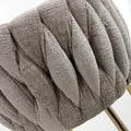 Ontario Chenille Effect Mink Dining Chair on Discount