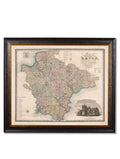 Order 19th Century English Map Prints with Minimal Carbon Footprint