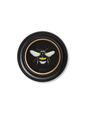 Order 19th century British bee entomology round frame wall art free UK delivery
