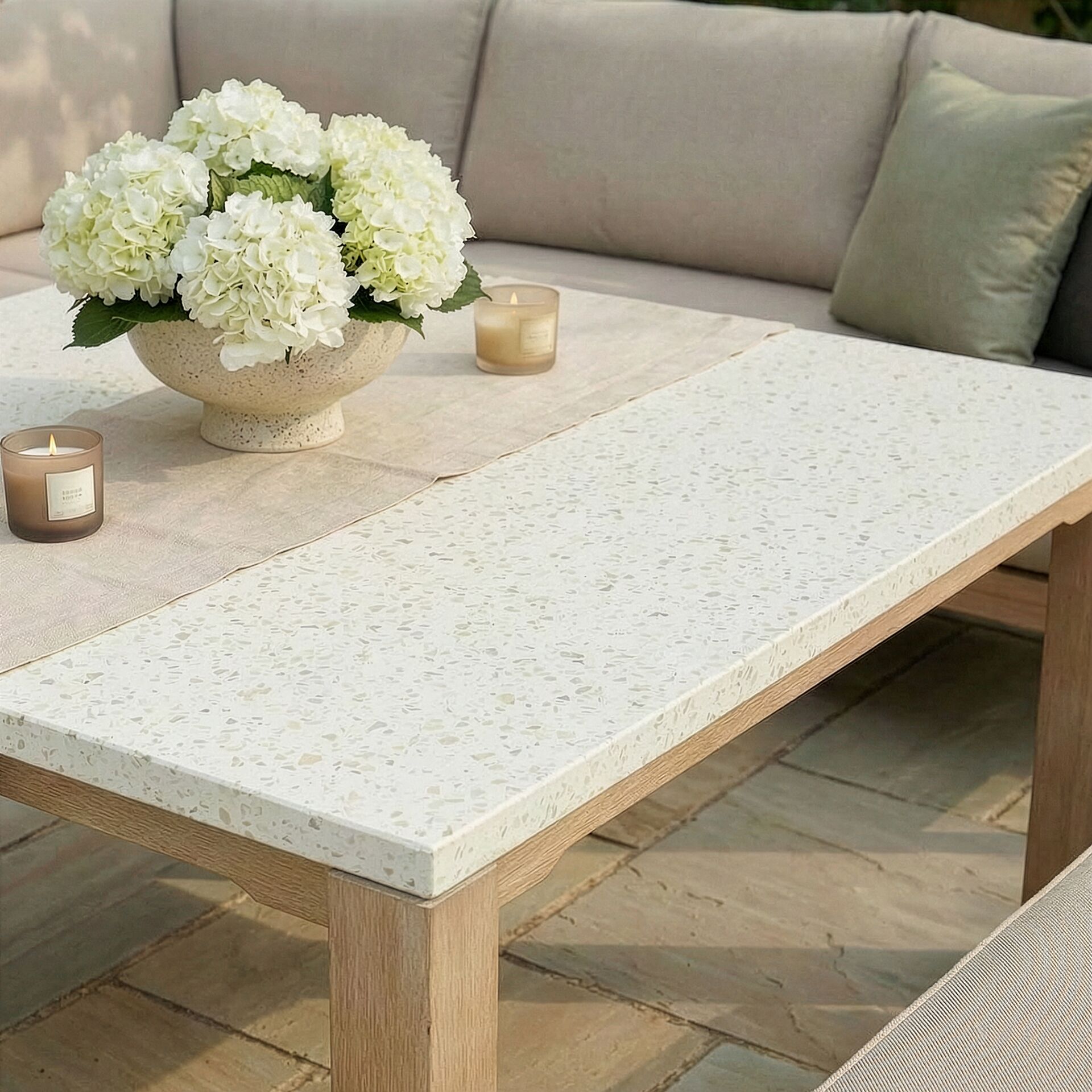 Order Antigua corner dining set with free UK delivery
