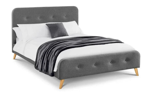 Order Astrid Curved Retro Buttoned Bed - Blythe Living