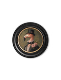 Order Baron Von Blush vintage style round wall art free UK delivery