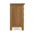 Order Burford Oak 3 Drawer Chest fully assembled free UK delivery
