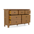 Order Burford oak chest of drawers 7 drawer online UK
